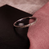 Solid Gold Infinity Band