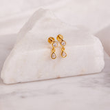 Front Screw Studs - Pear Drop