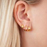 Teardrop Studs