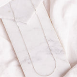Tiny Box Link Necklace