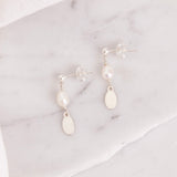Pearl and Coin Studs