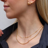 Tiny Box Link Necklace
