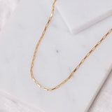 Box Link Necklace