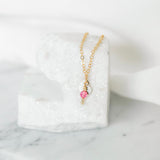 Initial & Birthstone Bracelet