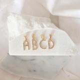 Sloan Gemstone Initial Necklace