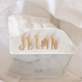 Sloan Gemstone Initial Necklace