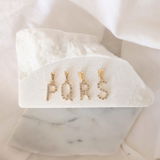 Sloan Gemstone Initial Necklace