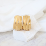 Large Curve Earrings