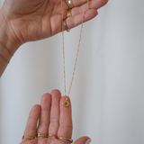 Birthstone Pendant Necklace