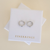 Kris Kringle - Double White Stone Huggies