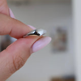 Pinky Heart Signet Ring