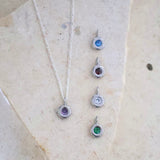 Birthstone Pendant Necklace