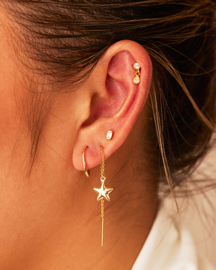 Front Screw Studs - Pear Drop