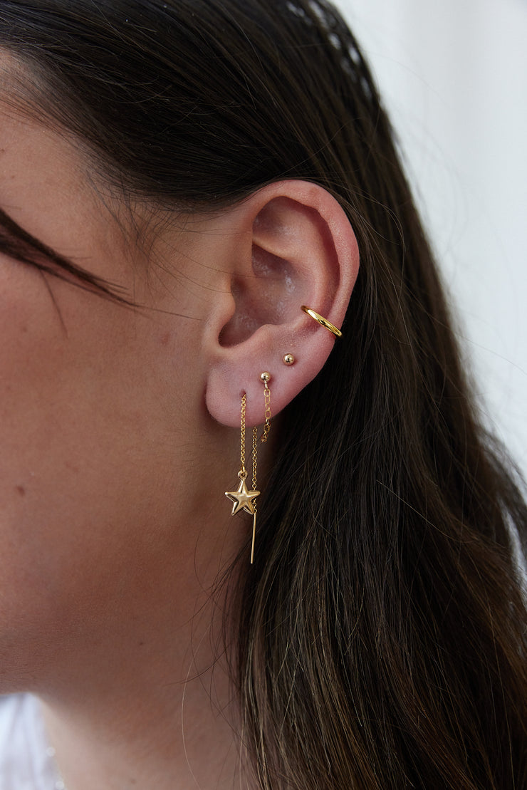 Minimal Dome Ear Cuff