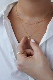 Box Link Necklace