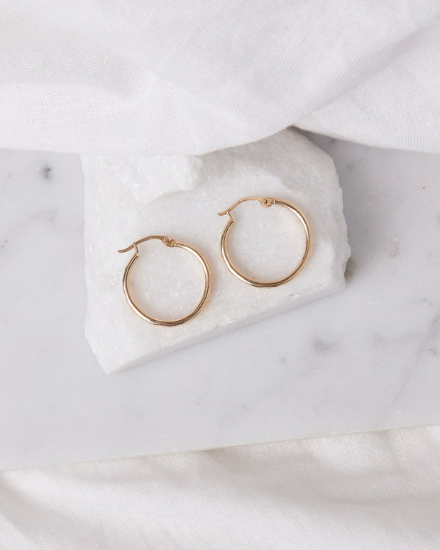 Hammered Hoops