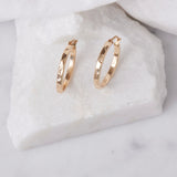 Hammered Hoops