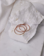 Twin Stacking Ring Set
