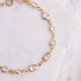 Mixed Cluster Gem Bracelet