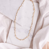 Mixed Cluster Gem Necklace