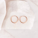 Rose Gold Everyday Hugger Hoops