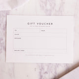 E-Gift Card Voucher