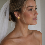 Luxe Oval Stone Huggers