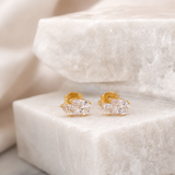 Teardrop Duo Stud