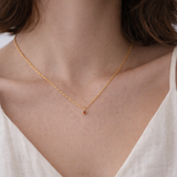 Scarlett Delicate Heart Charm Necklace