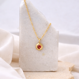Birthstone Pendant Necklace