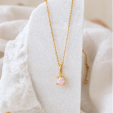 Opal Pendant Necklace