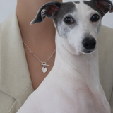 Juliet Heart & Toggle Necklace