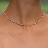 The Round Tennis Necklace