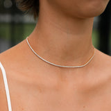 The Round Tennis Necklace