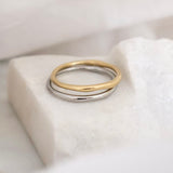 Organic Stacking Ring Set