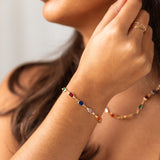 Gem Linked Bracelet