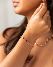 Gem Linked Bracelet