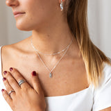 Rectangle Linked Necklace