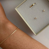Tiny Box Link Bracelet