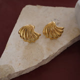 Vintage Curve Chunky Earring