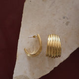 Vintage Curve Studs