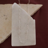 Delicate Heart Chain Necklace (Silver & Gold)