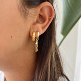 Star Studded Hoops