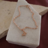 Rose Gold Butterfly Bracelet