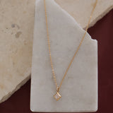 Diamond Pendant Drop Necklace