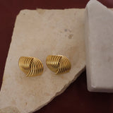 Vintage Thin Twist Studs