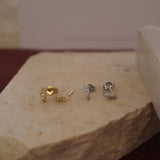 Dainty Diamante Stud