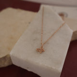 Rose Gold Butterfly Necklace