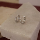 Diamante Stone Huggie