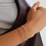 Tiny Box Link Bracelet